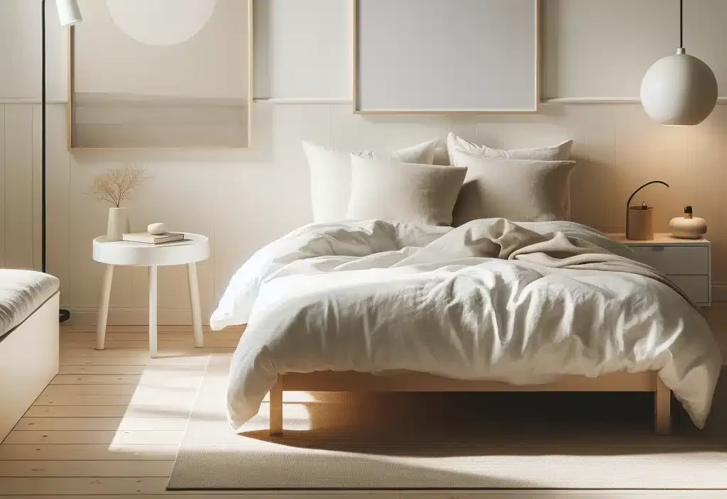 schlafzimmer im minimalismus einrichten
